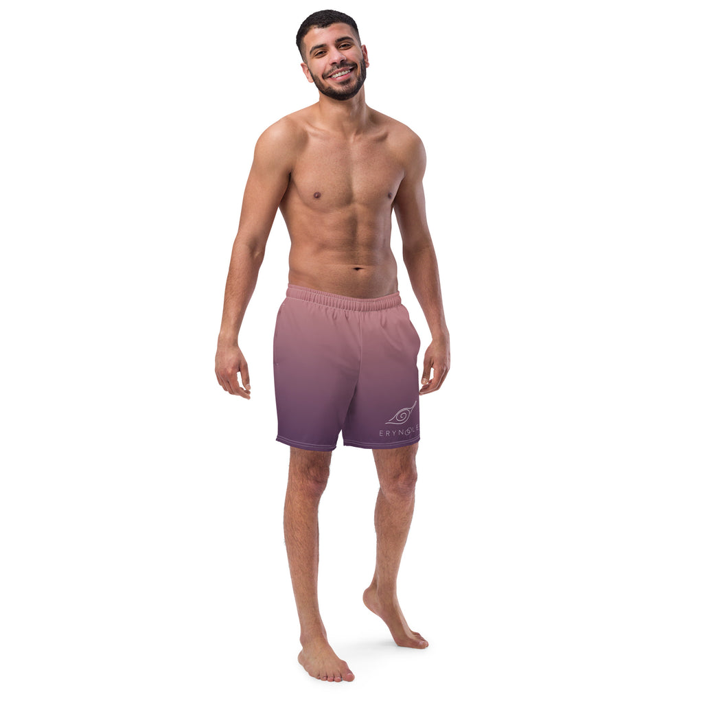 Recycled Swim Shorts - Purple Shade