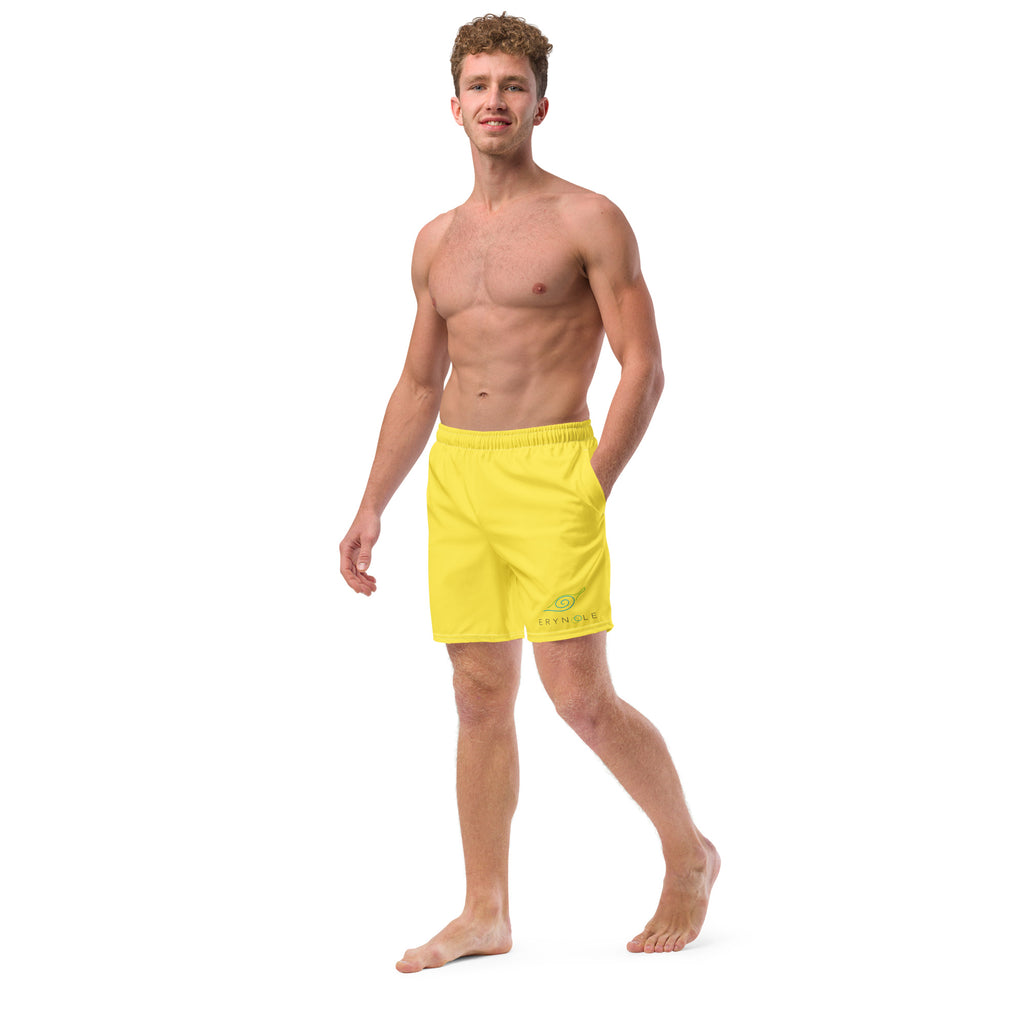 Recycled Swim Shorts - Yellow