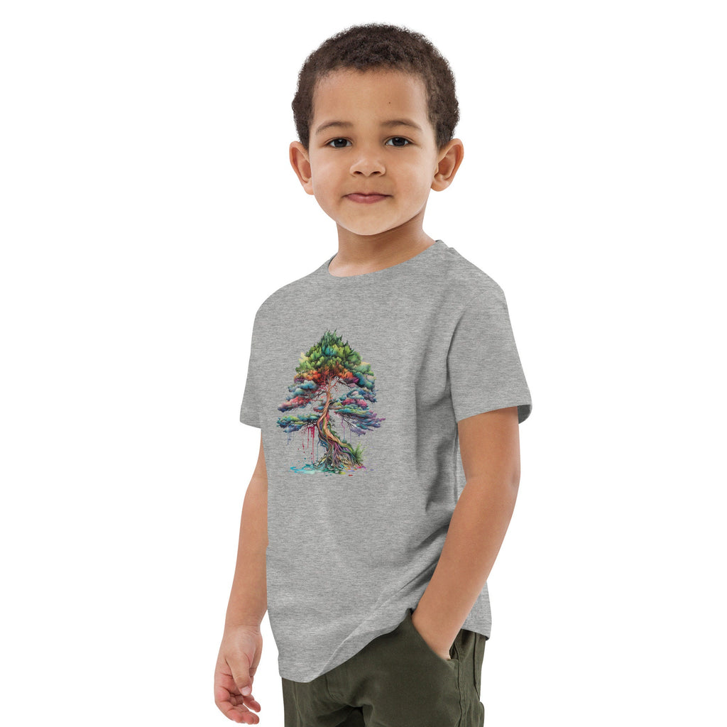 Colorful Cedar Tree - Kids Eco-T-Shirt