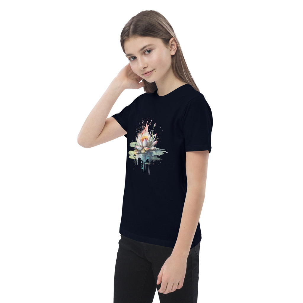 Colorful Lotus - Kids Eco-T-Shirt