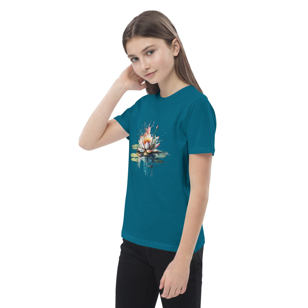 Colorful Lotus - Kids Eco-T-Shirt