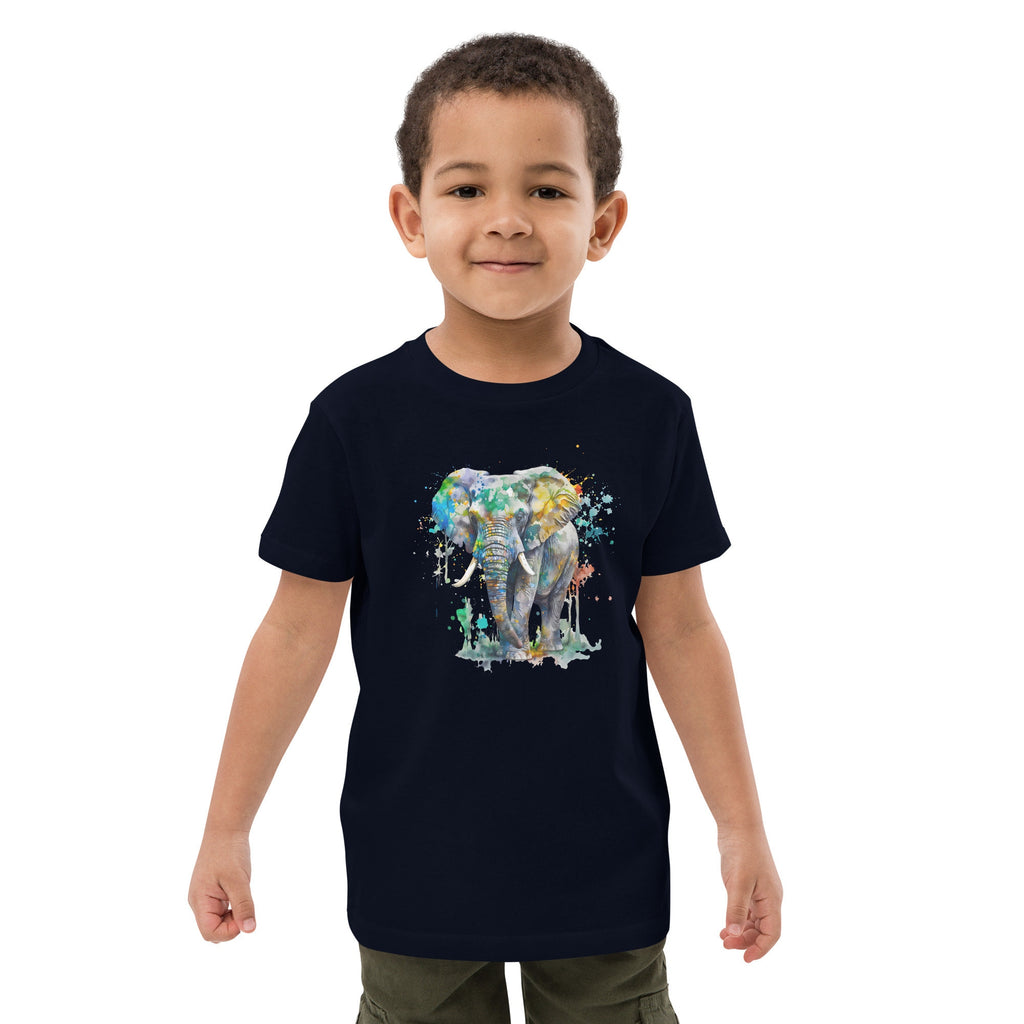 Colorful Elephant - Kids Eco-T-Shirt