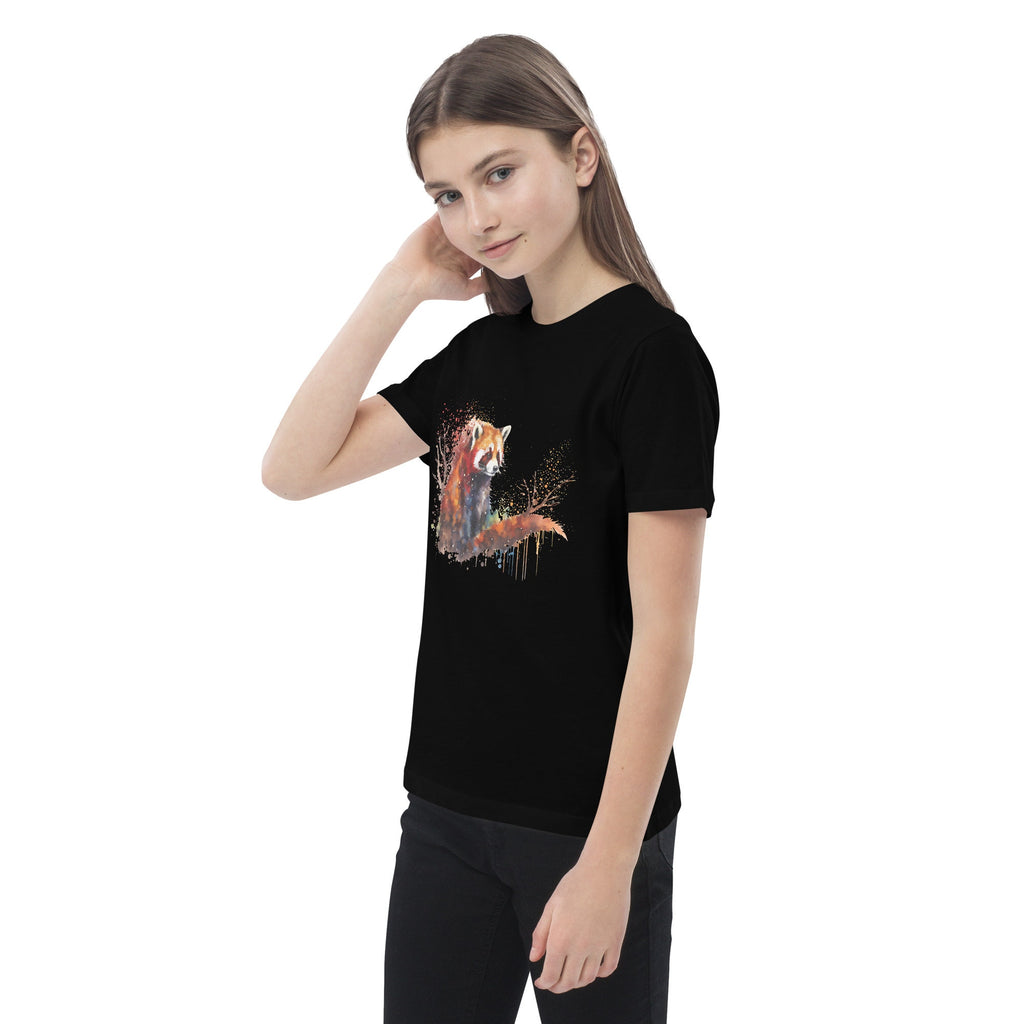 Colorful Red Panda - Kids Eco-T-Shirt