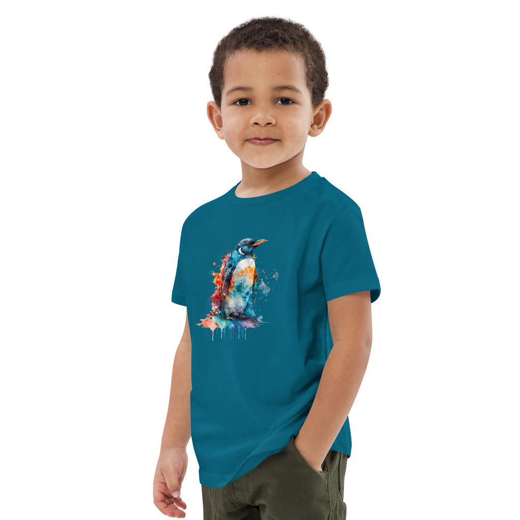 Colorful Penguin - Kids Eco-T-Shirt