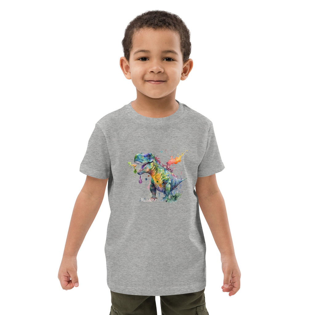 Colorful T-Rex - Kids Eco-T-Shirt