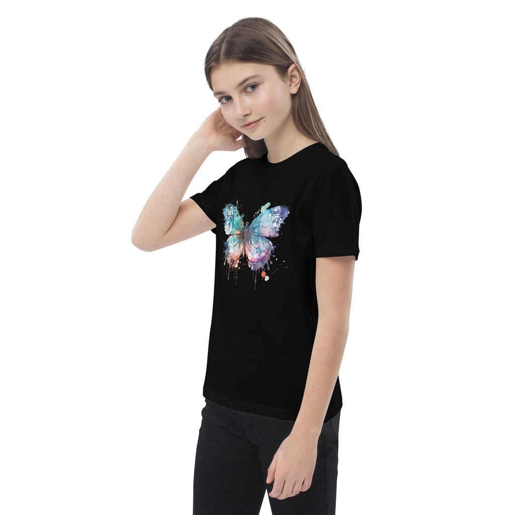 Colorful Butterfly - Kids Eco-T-Shirt