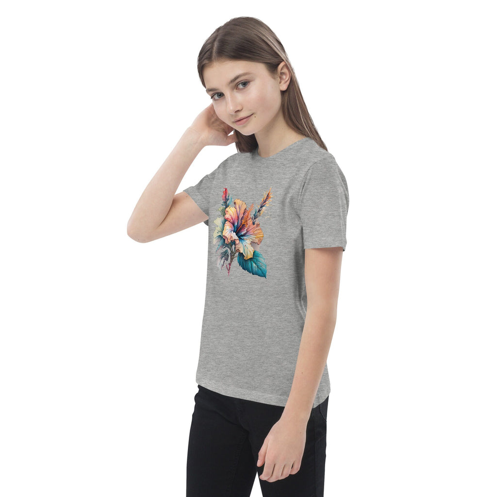 Colorful Hibiscus - Kids Eco-T-Shirt