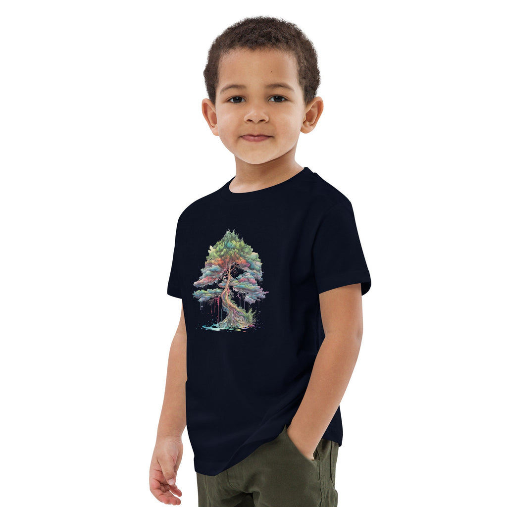 Colorful Cedar Tree - Kids Eco-T-Shirt