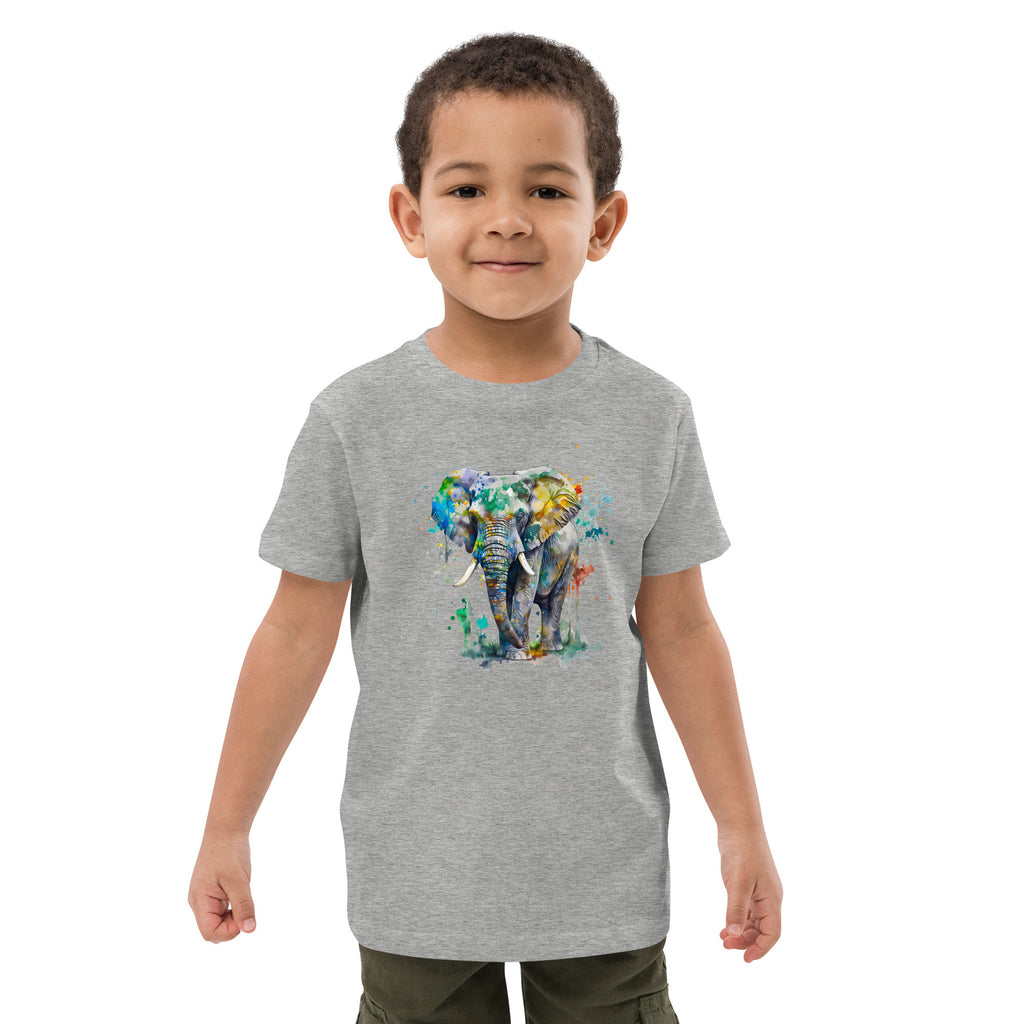 Colorful Elephant - Kids Eco-T-Shirt