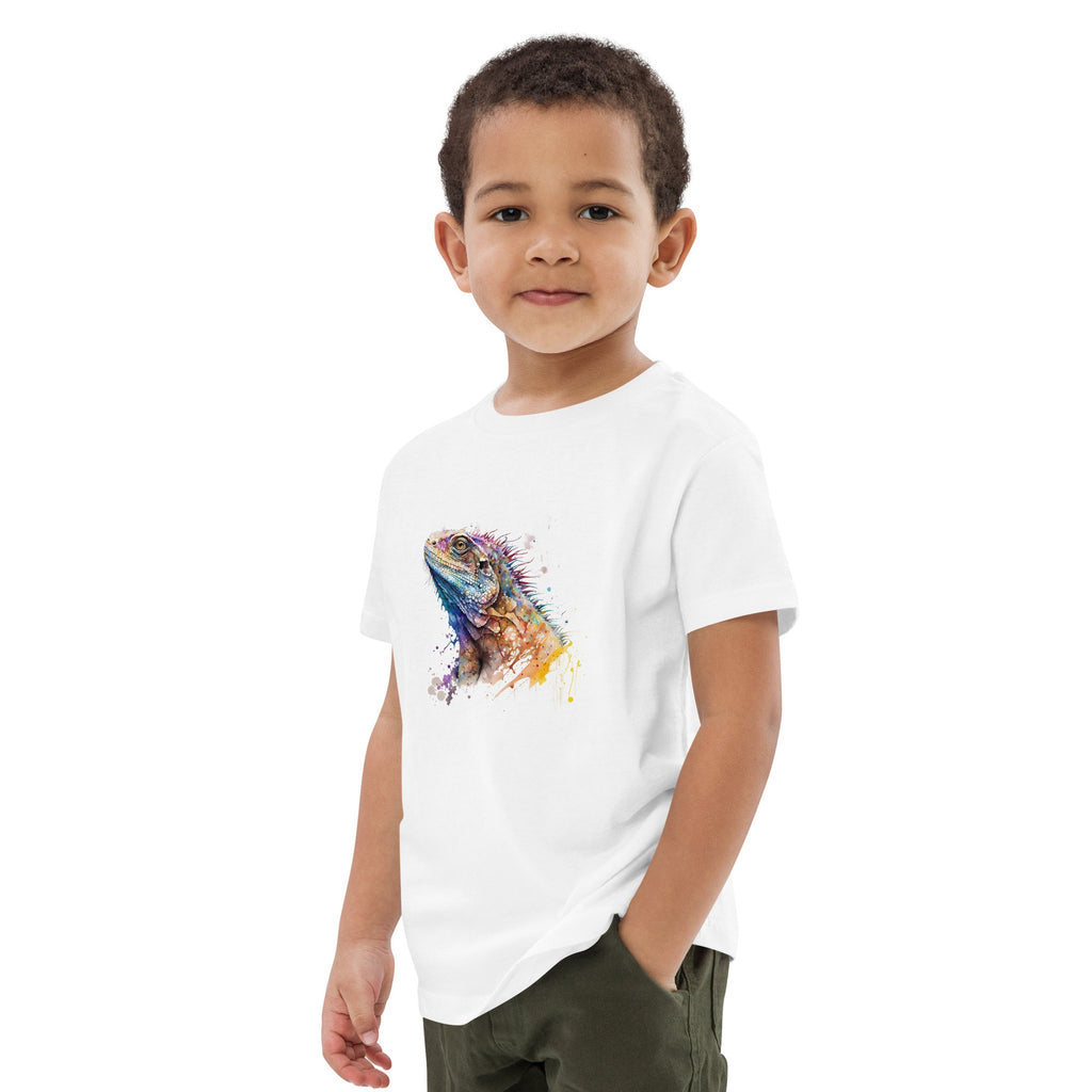 Colorful Lizard - Kids Eco-T-Shirt