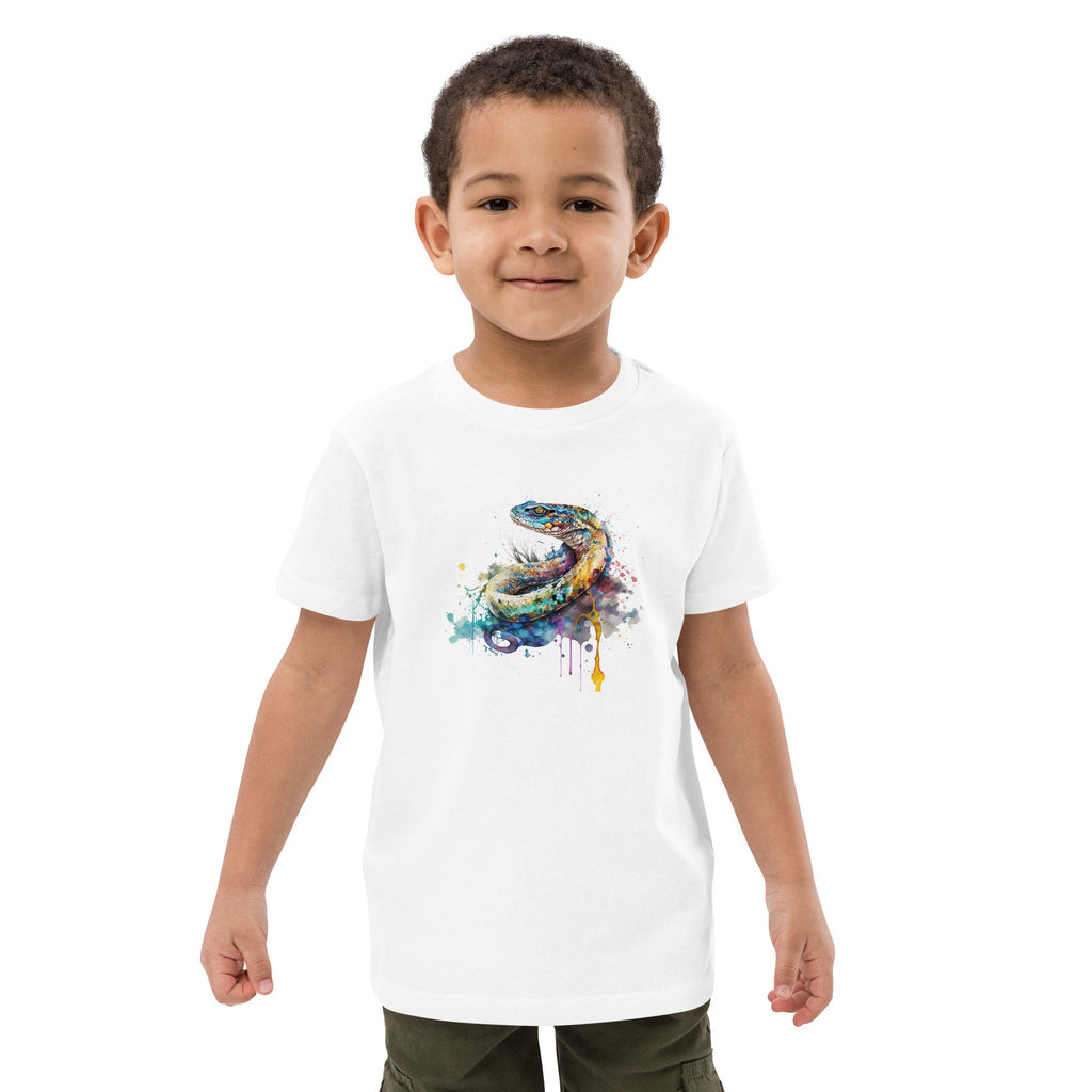 Colorful Snake - Kids Eco-T-Shirt