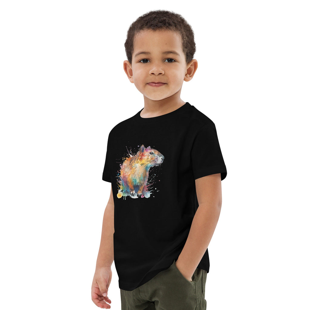 Colorful Capybara - Kids Eco-T-Shirt