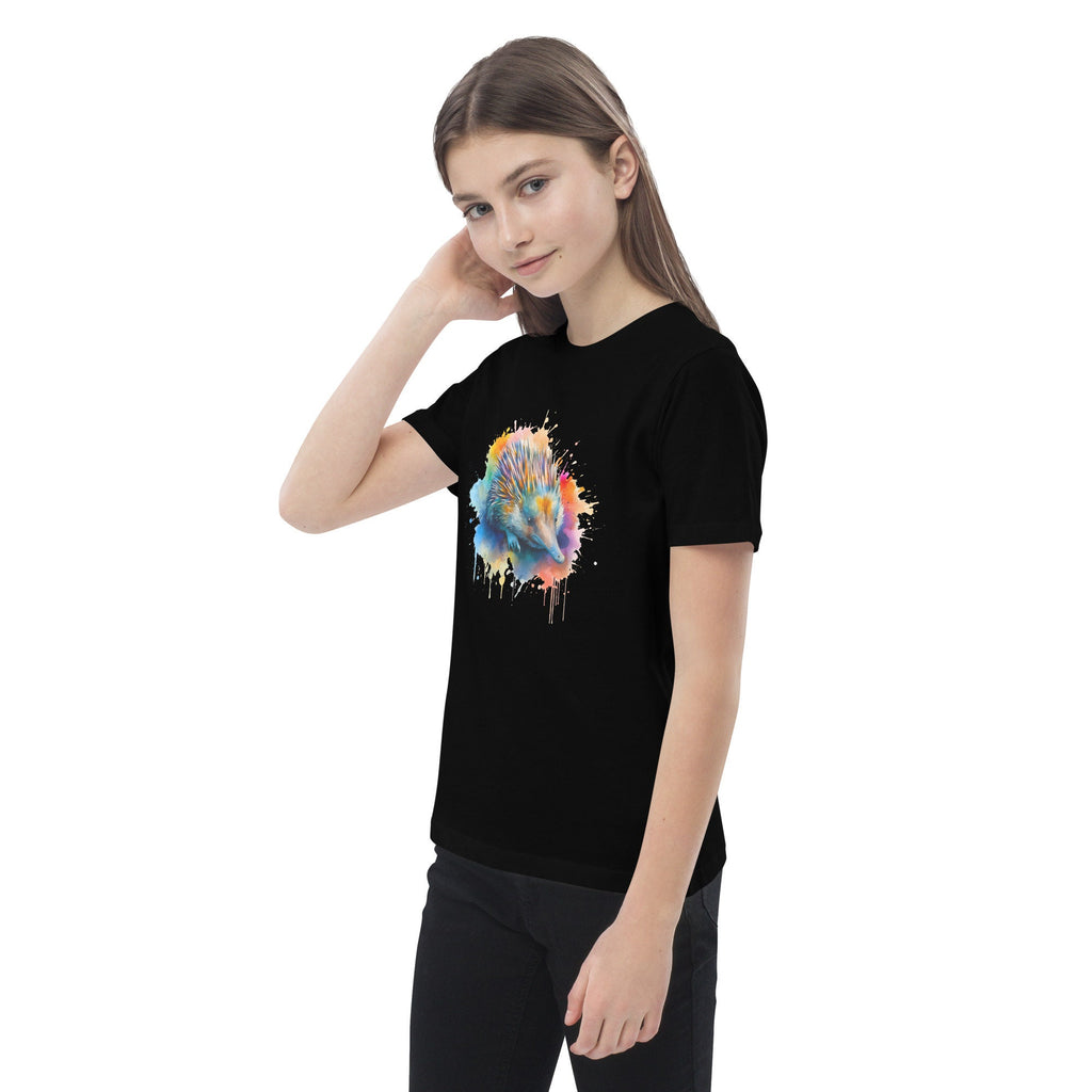 Colorful Echidna - Kids Eco-T-Shirt