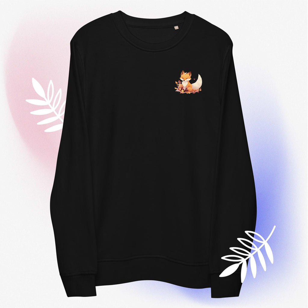 Cute Fox Sweatshirt | Eco-friendly Sweater
