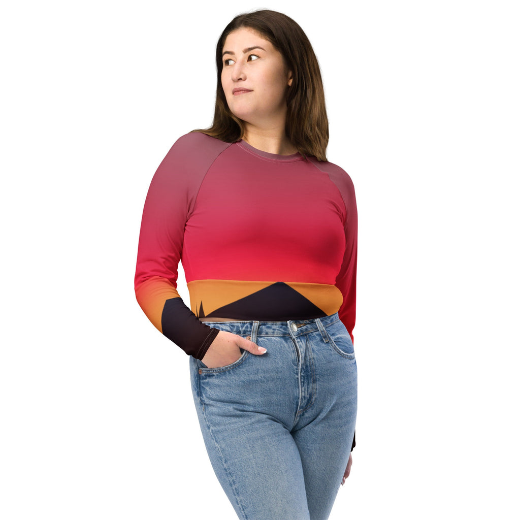 Sunset - Recycled Crop-Top