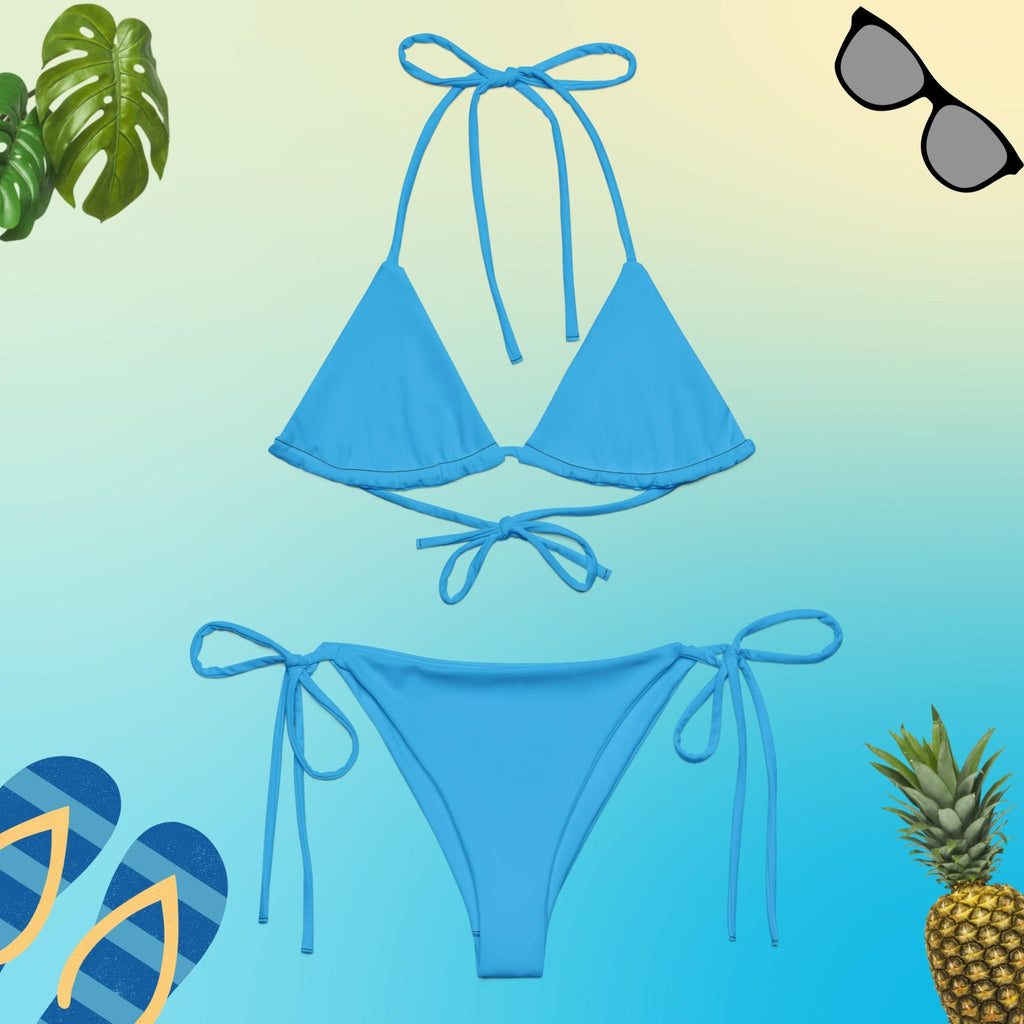 Recycled Bikini - Blue