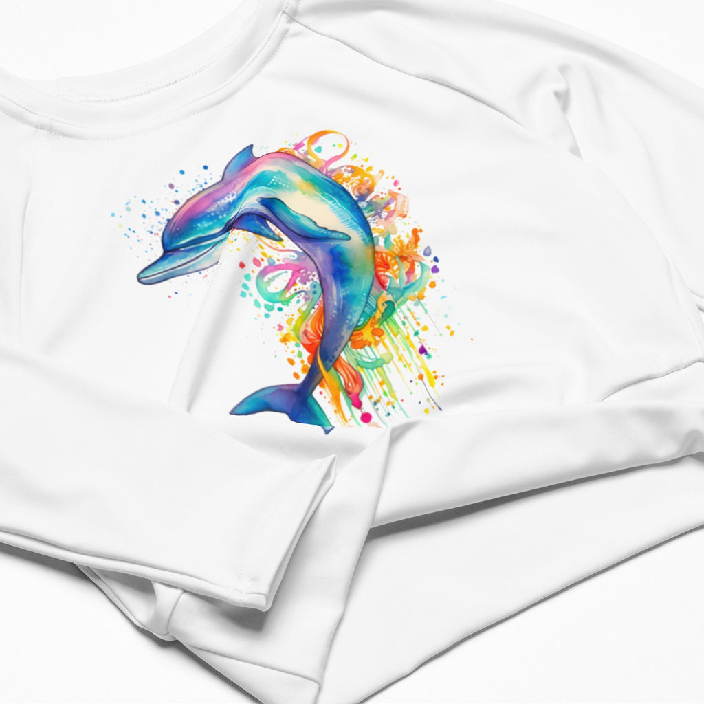 Dolphin - Recycled Crop-Top