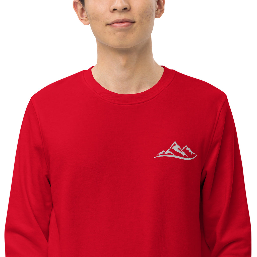 Erynoole's Basics: Mountain - Unisex Organic Sweatshirt